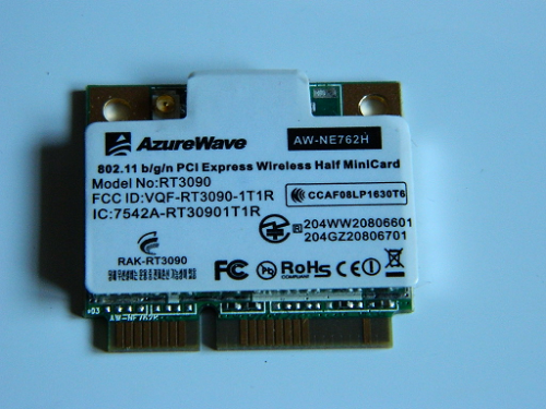 Carte wifi pour ASUS Eee PC 1001HA 04G033098002