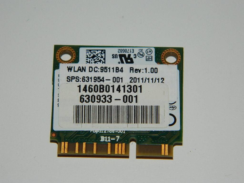 HP Elitebook 8460P Carte wifi 630933-001