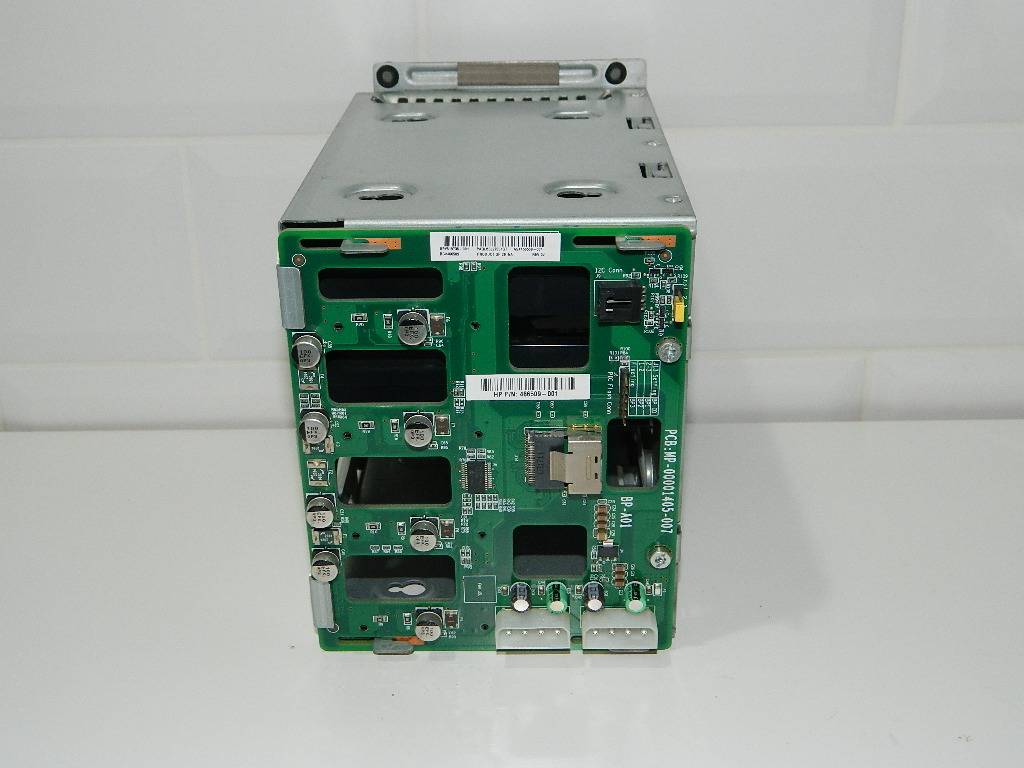 HP Proliant ML 150 G6 SPS- Cage Hot Plug + carte réf : 466510-001