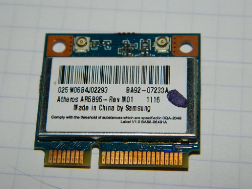 Carte wireless pour Samsung NP-RV511